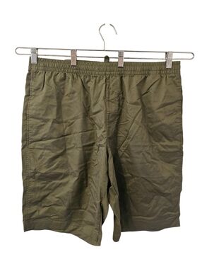 Green Uniqlo Men's Dry Stretch Easy Shorts